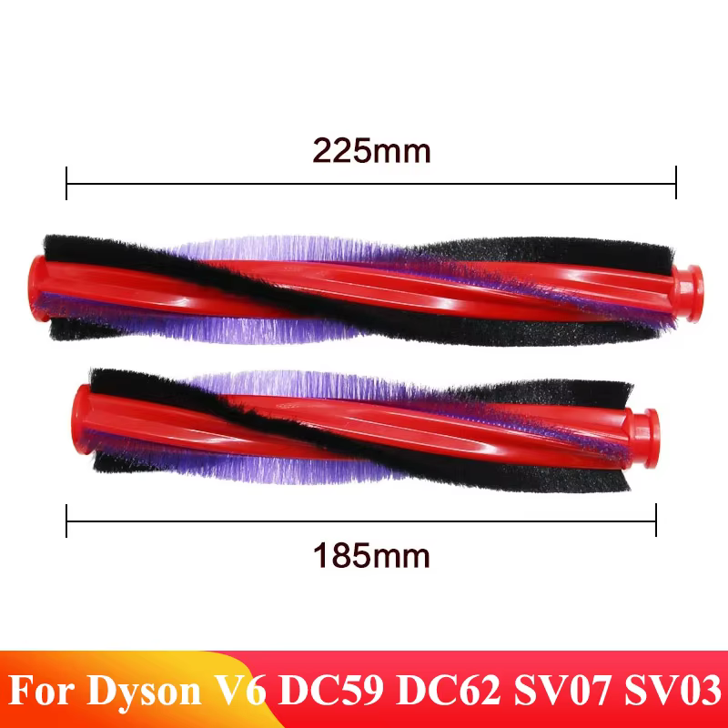 Rouleau de brosse à poils de remplacement pour aspirateur Dyson V6 DC59 DC62 SV07 SV03, pièces de re
