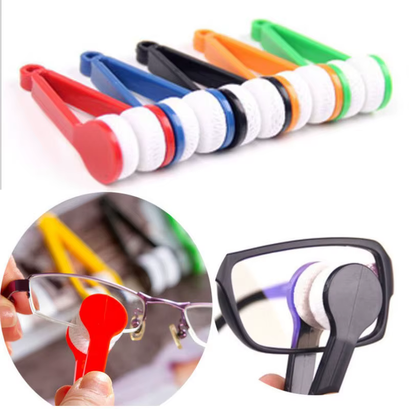 1-4 pièces/ensemble Portable multifonctionnel lunettes nettoyage frotter lunettes de soleil lunettes