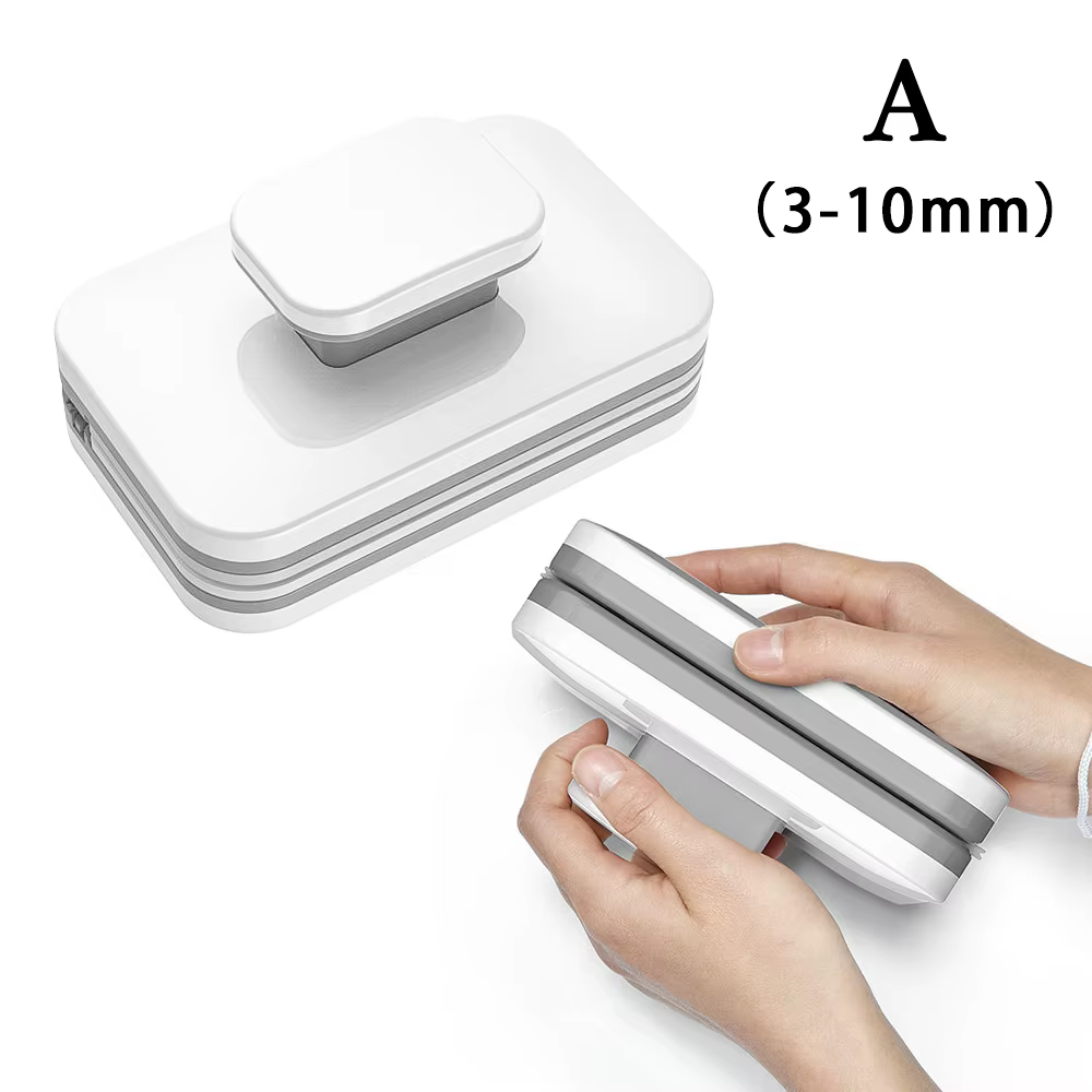 Nettoyeur de vitres magnétique double face, essuie-glace, brosse à verre, lavage des fenêtres, ménag