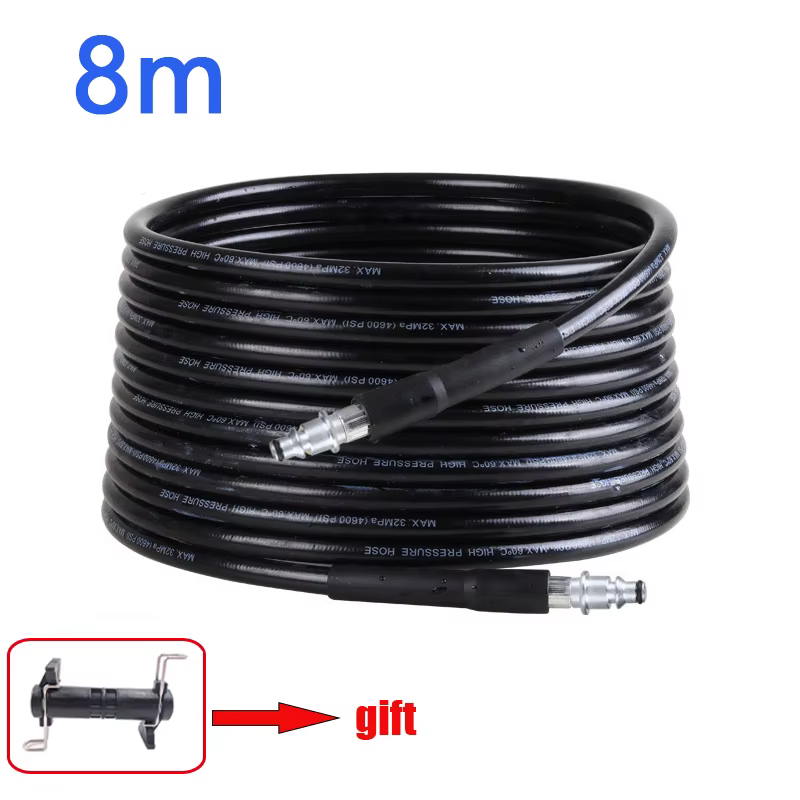 Tuyau de nettoyage à haute pression 8-20M, connecteur de tuyau pour AR BOSCH AQT UA/Black DECKER