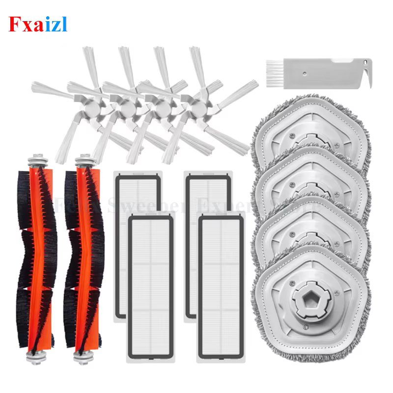 Pièces d'aspirateur robot pour Xiaomi Dreame Bot W10 Self-Books, brosse latérale principale, filtre 
