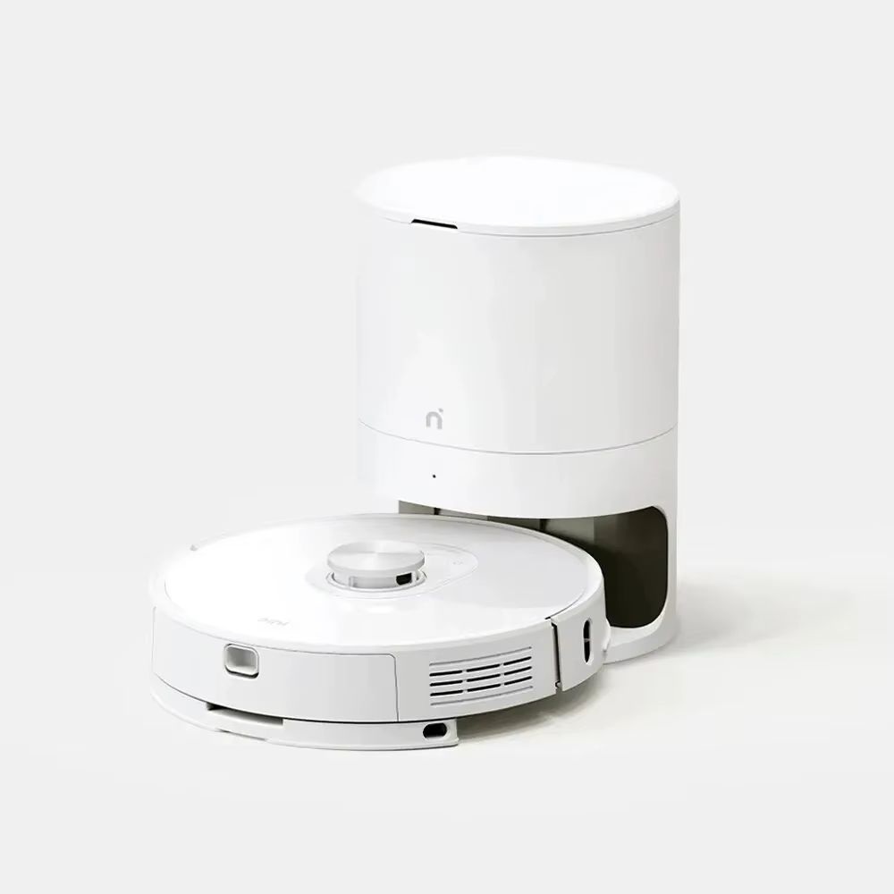 Compatible avec l'aspirateur robot 아이닉 I9 Inic I9 Brosse principale, brosse latérale, chiffon de lav