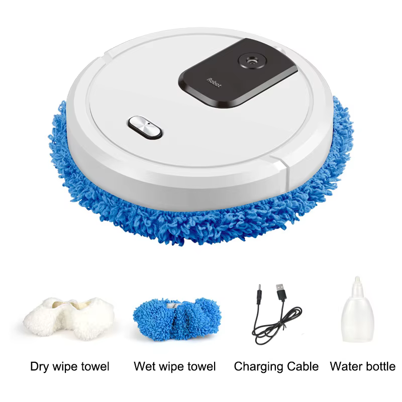 Nouveau Robot aspirateur intelligent de balayage et de vadrouille, nettoyage sec et humide, appareil