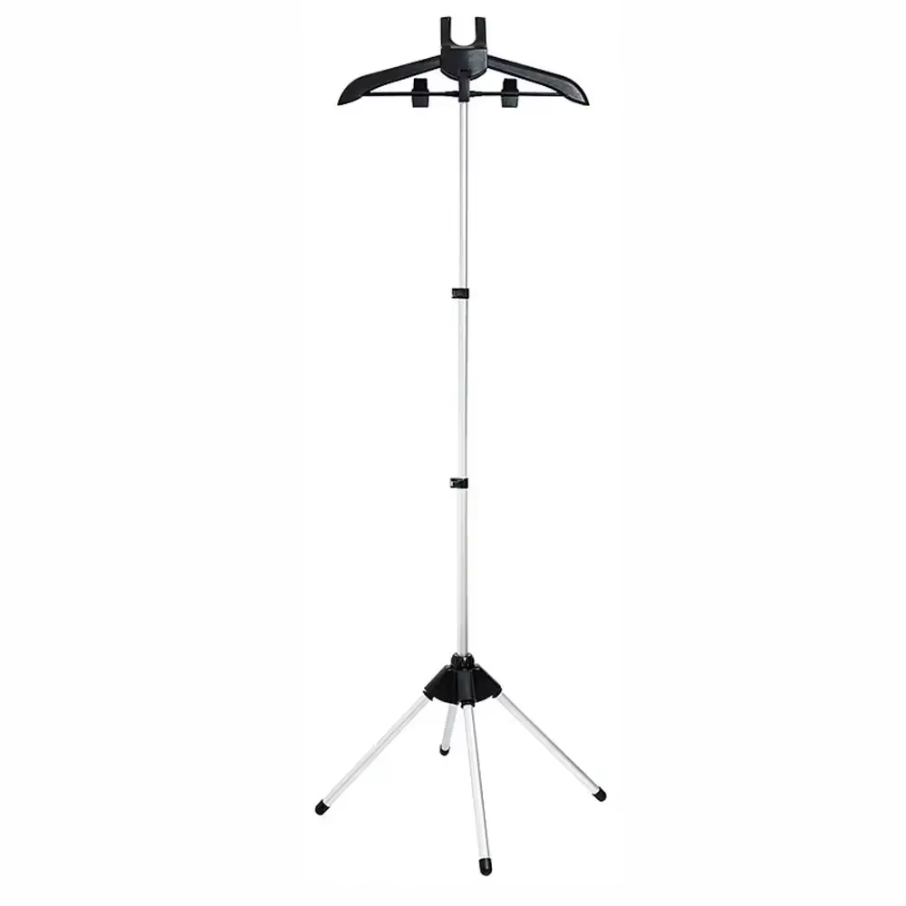 Support à vapeur réglable de 160cm, support télescopique pour vêtements, cintres pliables sur pied p