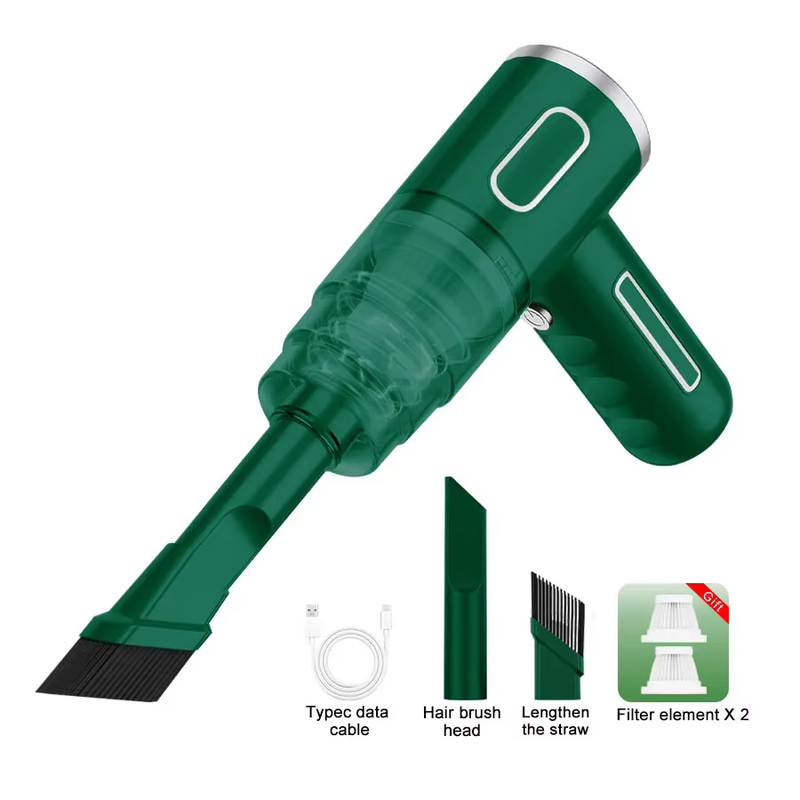 Aspirateur de voiture ABS portable, puissant, sans fil, pour tapis et maison, mini machine de nettoy