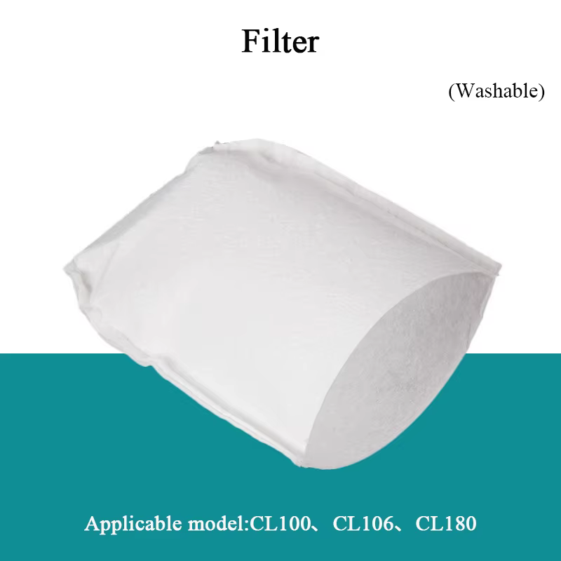 Sac de Collecte de Poussière, Filtre HEPA, Préfiltre en Papier pour Pièces d'Aspirateur Makita CL100