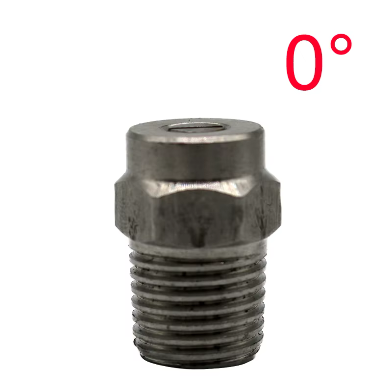 Nettoyeur haute pression 1/4 ", accessoires de lavage, buse de ventilateur de pulvérisation en acier
