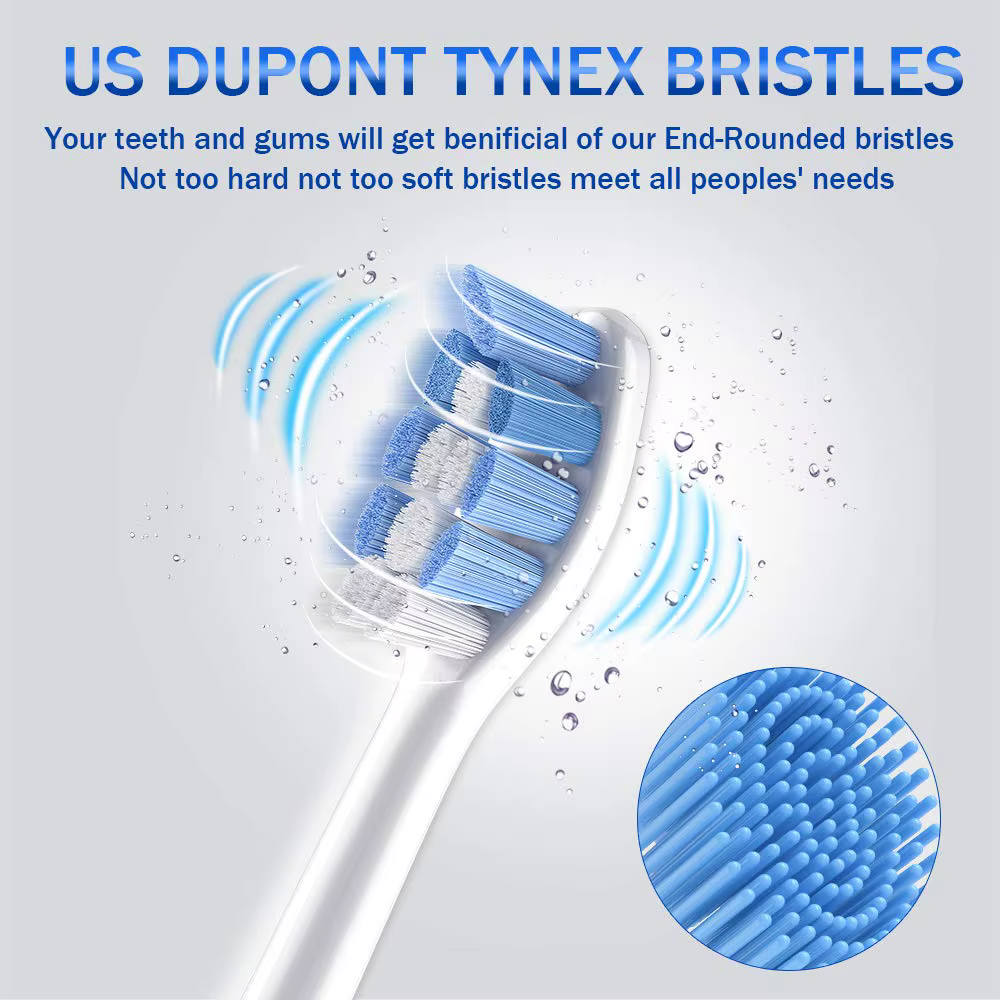 Têtes de brosse à dents pour PHILIPS, HX9034, HX3211, HX3281, HX6220, HX6211, HX6231, HX6250, HX6å,