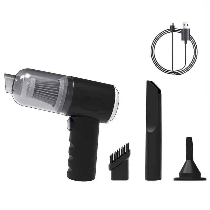 Aspirateur de voiture sans fil 9000Pa, chargement USB, appareil de nettoyage Portable 1200mAh, Mini 