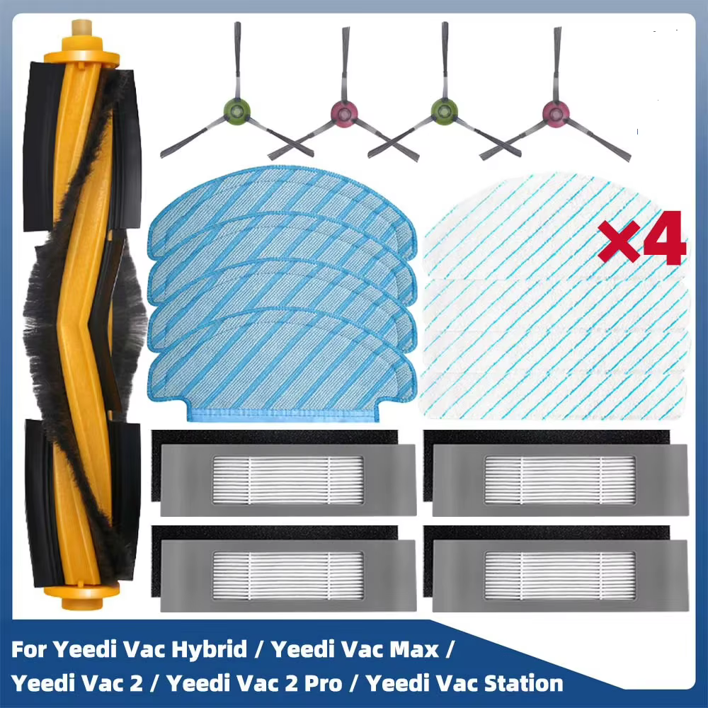 Pièces de rechange pour aspirateur Robot Yeedi Vac hybride Vac Max Vac 2 Vac 2 Pro Vac Station, bros