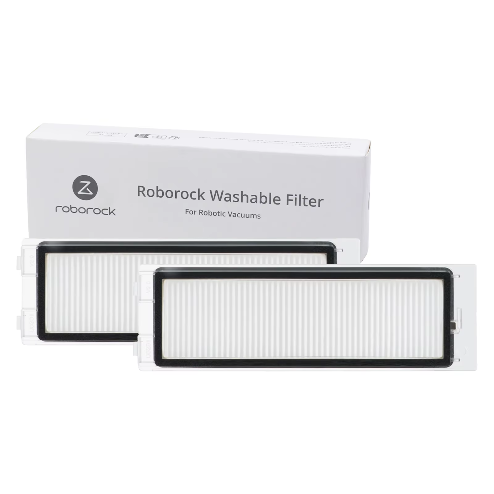 Accessoires d'origine Roborock, filtre lavable * 2 pièces pour aspirateur robot Roborock Q Revo/P10