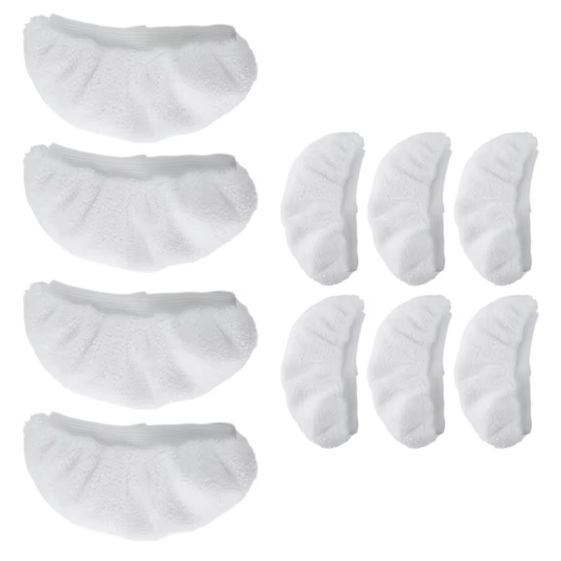 Tampons de vadrouille à vapeur réutilisables A98I, 10 pièces, accessoires universels pour nettoyeur 