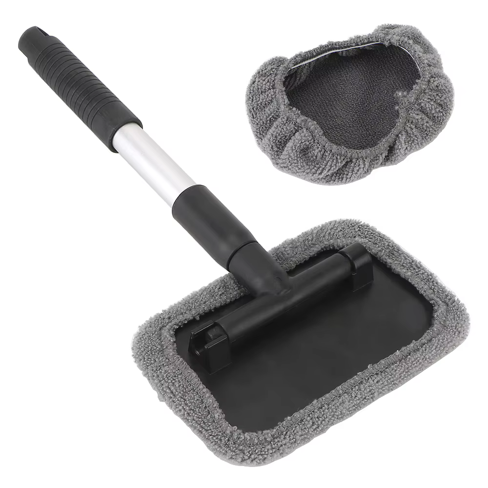 Brosse de nettoyage télescopique pour pare-brise de voiture, nettoyeur d'essuie-glace, outil de fenê