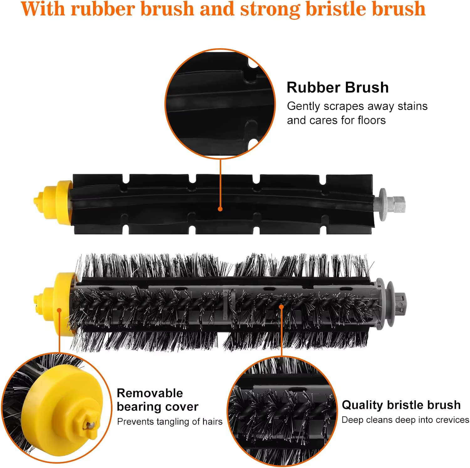 Remplacement pour iRobot Roomba 675 677 692 671 694 691 615 635 676 670 645 690 600 500 série 595 58