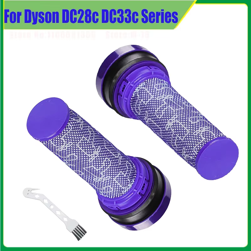Accessoires pour aspirateur Dyson série DC DC28c DC33c DC37 DC39c DC41c DC53, pré-filtre lavable, fi