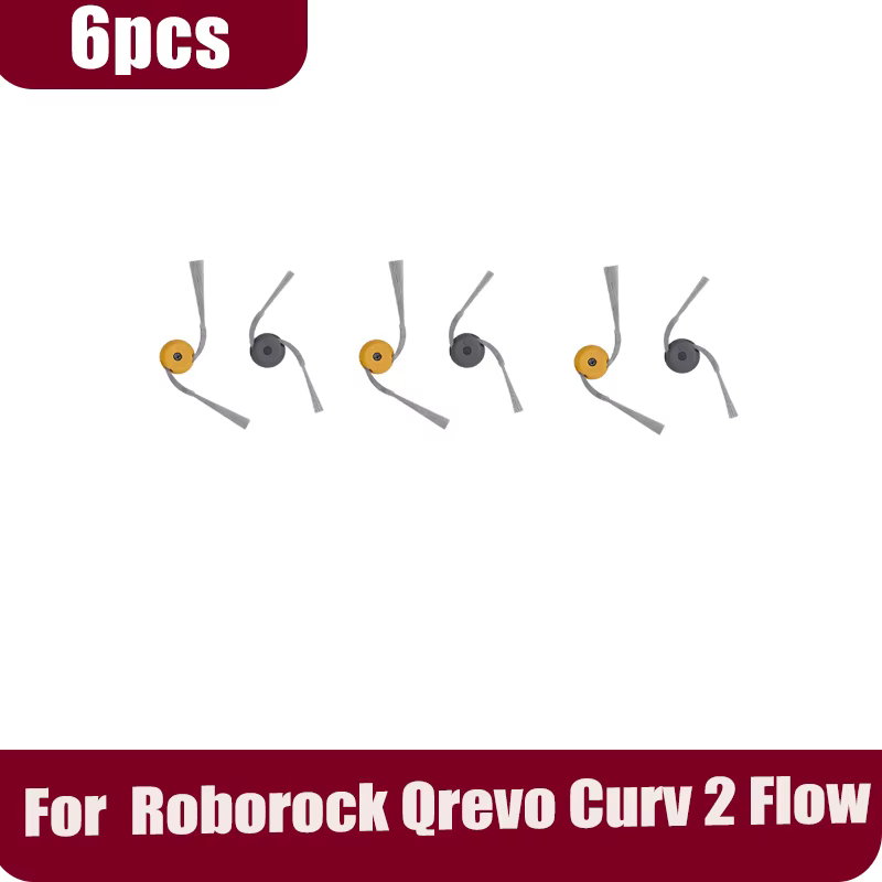 Roborock Qrevo Curv 2 flux/A2240RR Robot aspirateur pièces de rechange brosses latérales principales