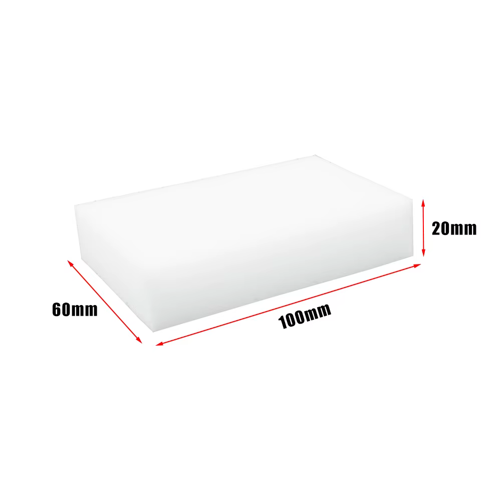 100*60*20mm éponge mélamine éponge magique gomme mélamine éponge nettoyant éponge de nettoyage pour