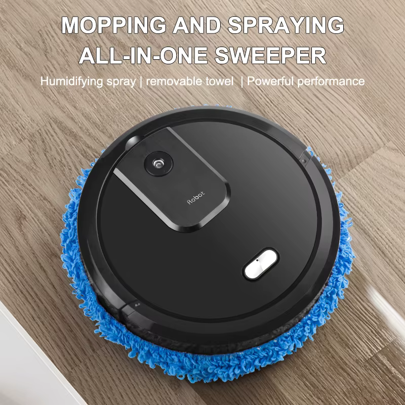 Nouveau Robot aspirateur intelligent de balayage et de vadrouille, nettoyage sec et humide, appareil