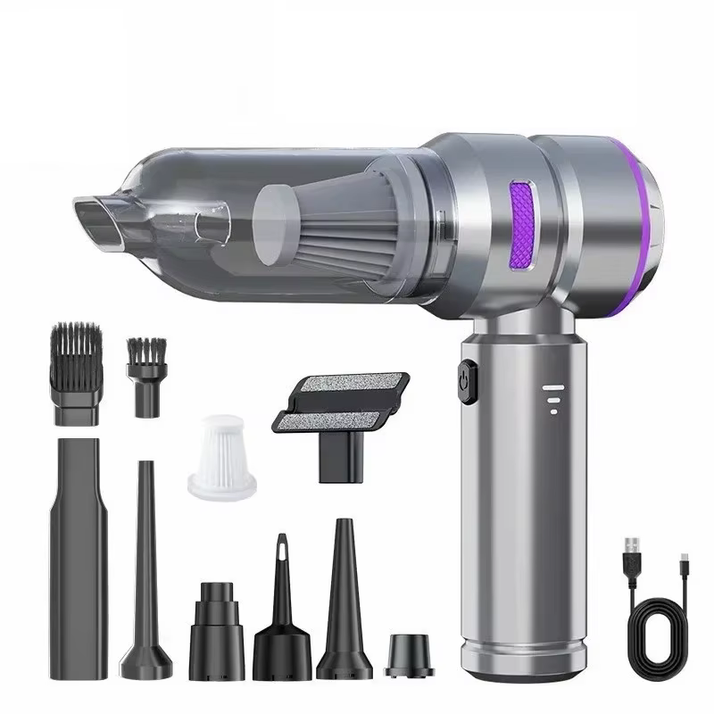 Aspirateur de voiture sans fil, moteur sans balais haute puissance, aspiration puissante portable, l