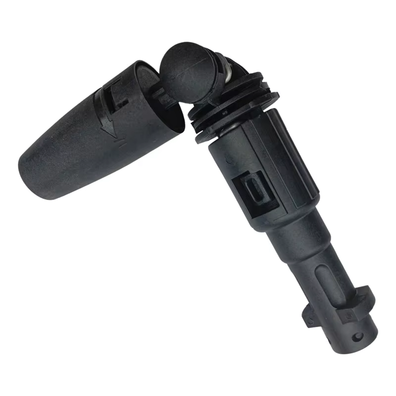 Pistolet à eau haute pression 360 °   La buse rotative à degrés peut être ventilée ou au Jet d'eau d