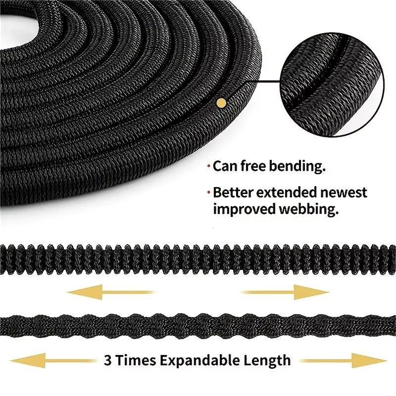 Tuyau d'arrosage Flexible et extensible de haute qualité, buse haute pression, pistolet de nettoyage