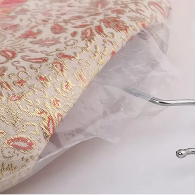 30 pièces Transparent suspendus vêtements cache-poussière vêtements anti-poussière sac de rangement