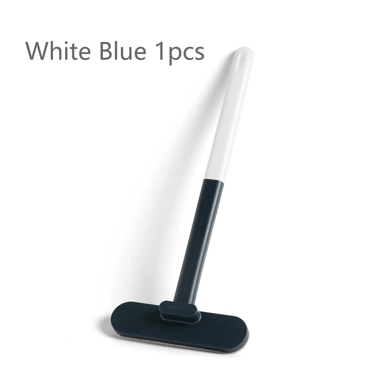 1 brosse de fenêtre multifonctionnelle à long manche, brosse de nettoyage à double usage humide et s