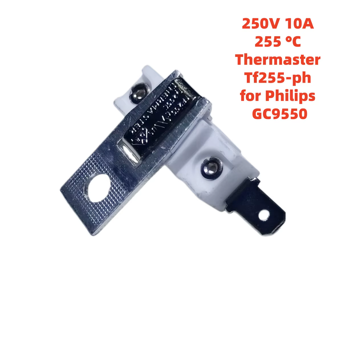 Protecteur contre la surchauffe, fusible thermique 250V 10A 255 ℃   Fer à vapeur TCO Thermaster TF25