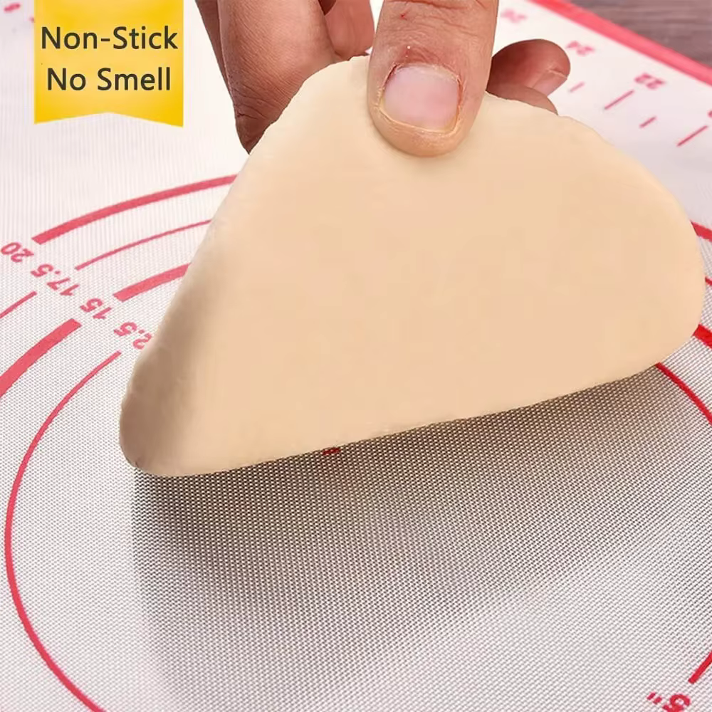 UNTIOR 1 pièces tapis de cuisson en Silicone tapis de pétrissage tapis de pâte Pizza gâteau pâte fab