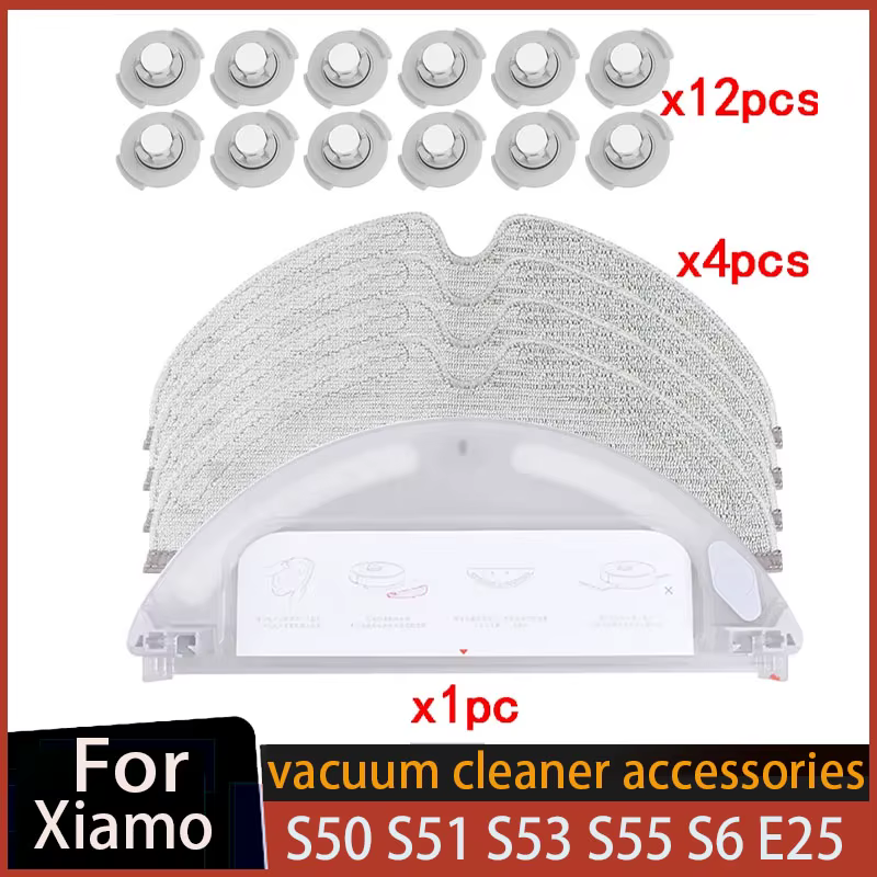 Boîte de réservoir d'eau pour aspirateur Robot Xiaomi Roborock S5 S6 S50 S51 S52 S55 S60 S61 S65 E25