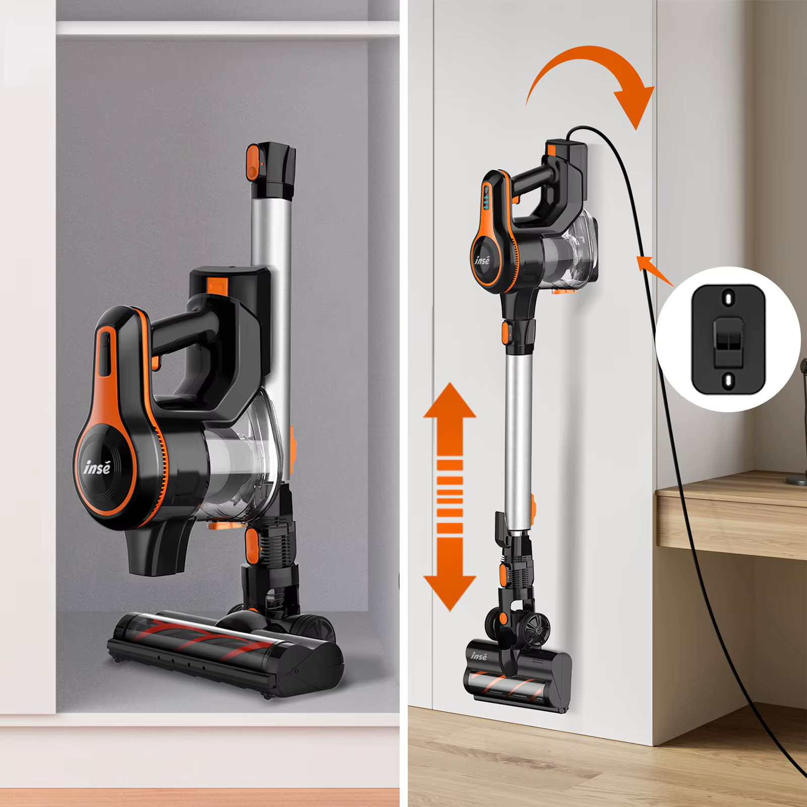 INSE-Aspirateur sans fil, S610
