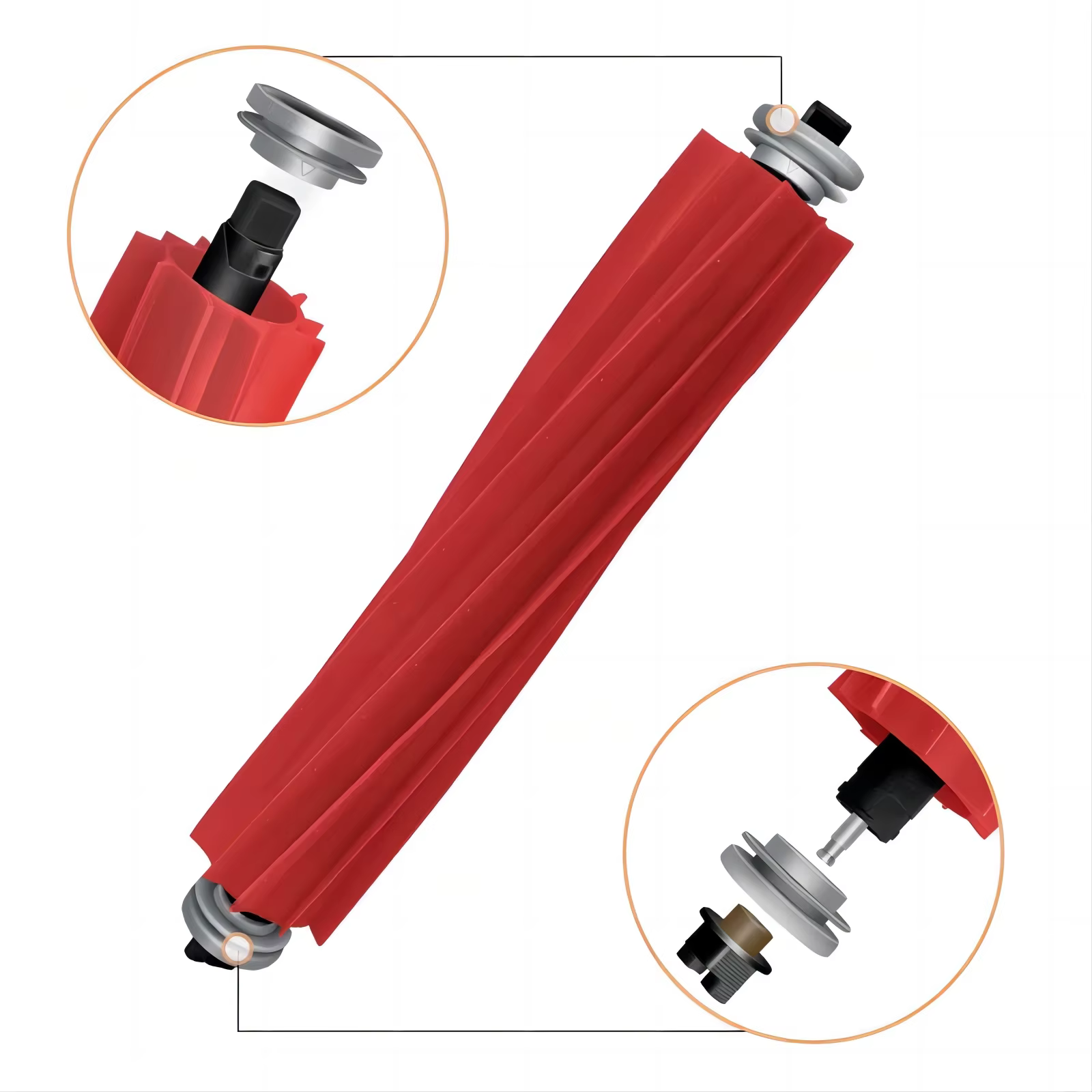 Pièces de rechange pour aspirateur Robot Roborock Q7 Max / Q7 Max + / Q7 Plus / T8, brosse latérale