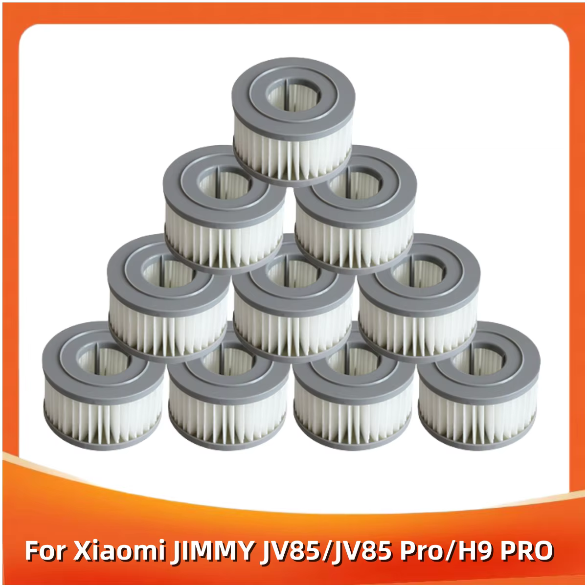 Filtre HEPA pour aspirateur à main sans fil Xiaomi JIMMY JV85/JV85 Pro/H9 PRO, 1/3/5/10 pièces