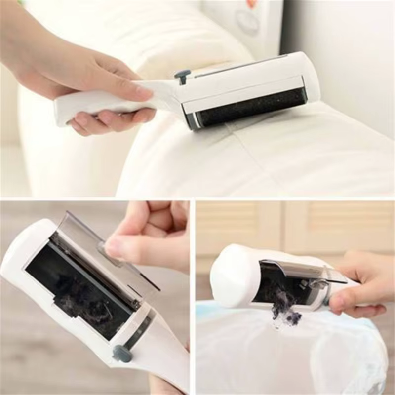 Nettoyeur électrostatique statique pour vêtements, brosse dissolvant de poils d'animaux, balayeuse d