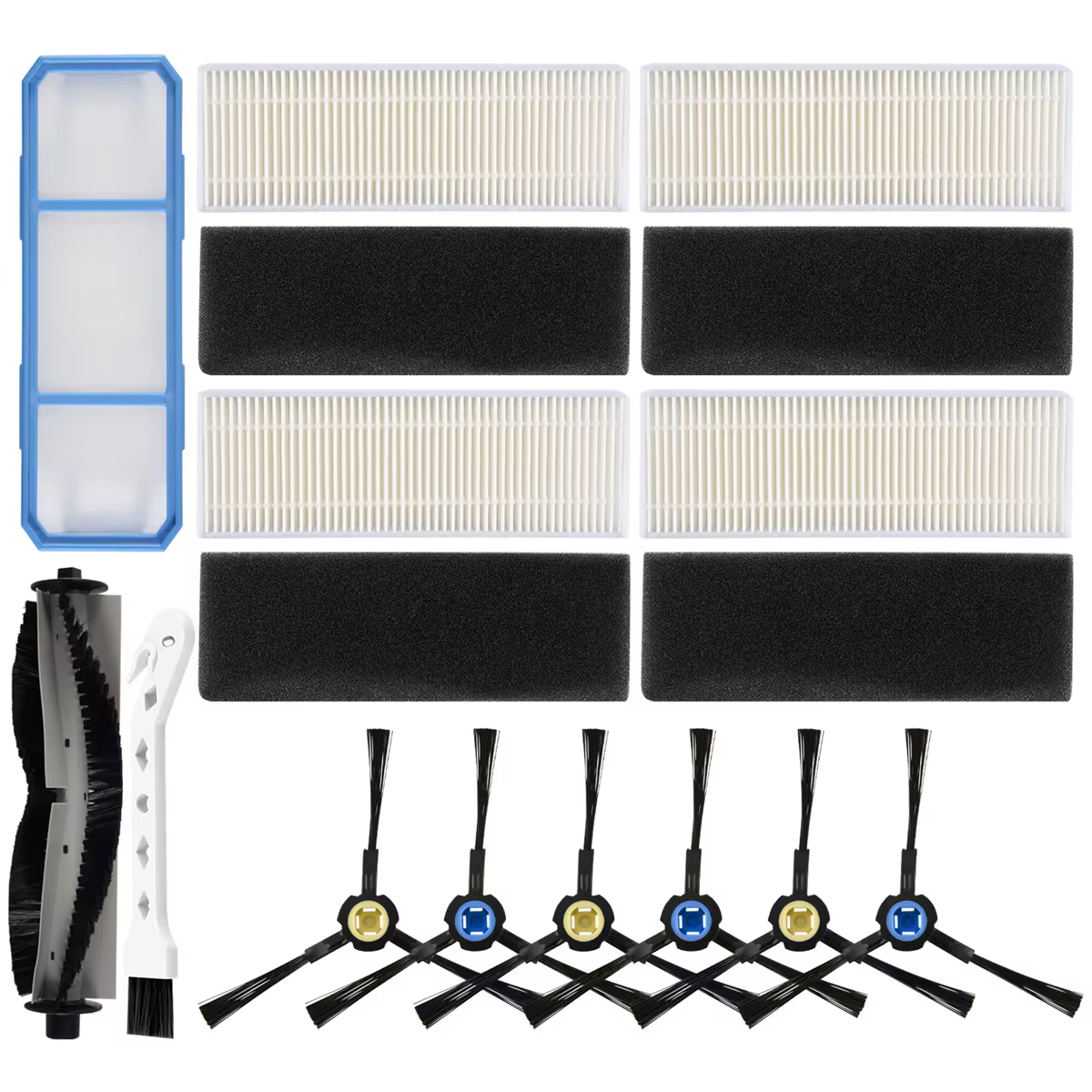 Kit d'accessoires de remplacement A13I pour aspirateur Robot ILife A7 A9S V8 V8S X750 X785 X800 V80 