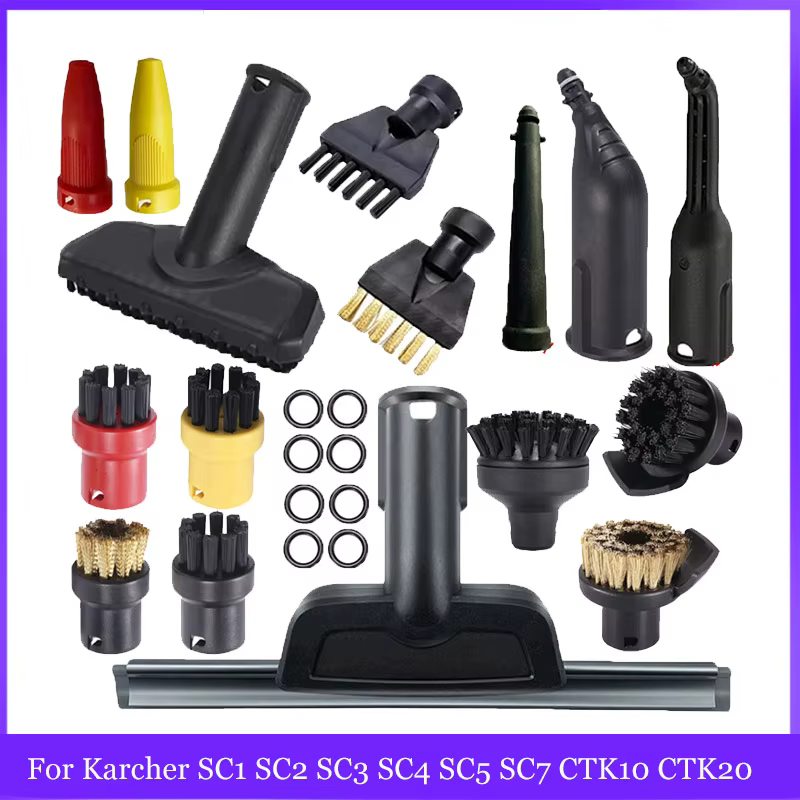 Tête de brosse à vapeur portative pour Karcher SC1 SC2 SC3 SC4 SC5 SC7 CTK10 CTK20, buse puissante d