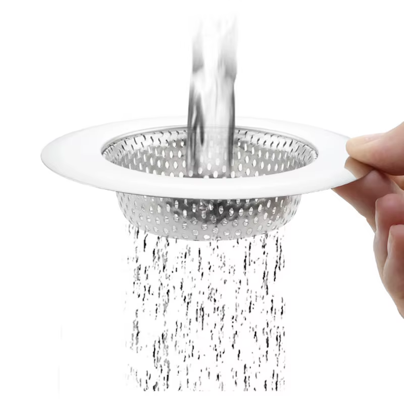 Attrape-cheveux de vidange, bouchon d'évier de douche de salle de bains, couvercle de vidange, piège