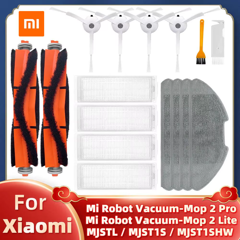 Convient pour Xiaomi Mi Robot Vacuum Mop 2 Lite / Mi Robot Vacuum Mop 2 Pro MJSTL / MJST1SHW Pièces 