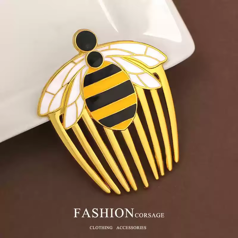 Miraculous coccinelle Anime périphérique cheveux accessoires abeille dorée pinces à cheveux mignon f