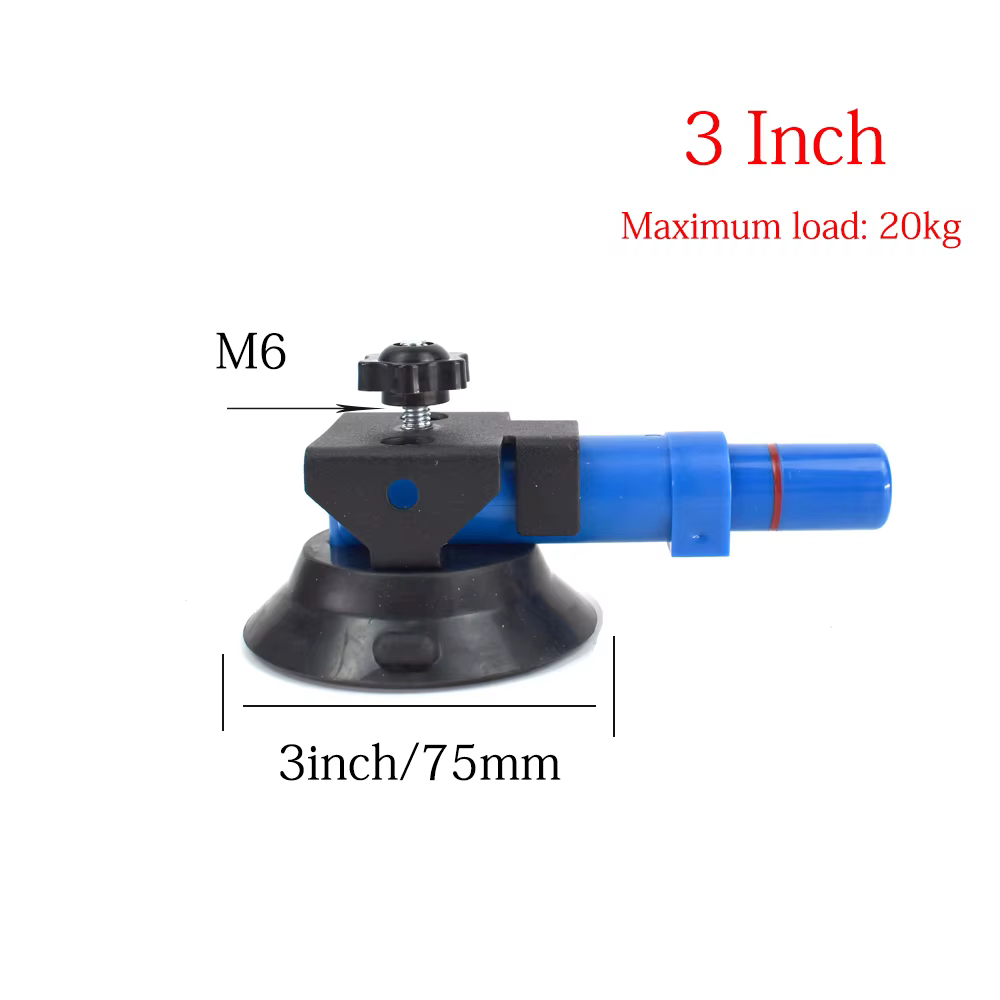 Pompe de normalisation d'aspiration M6, élévateur à vide actif avec plaque concave pour surface incu