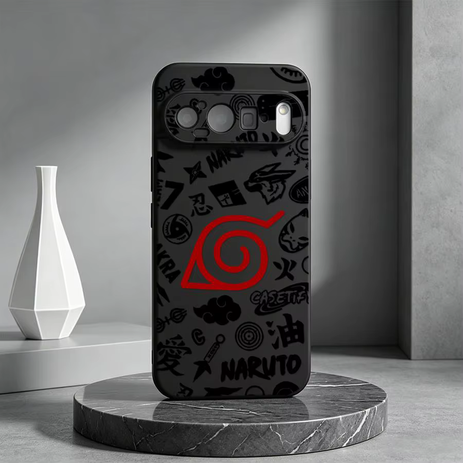 Coque de téléphone avec logo Anime N-arutos pour Google Pixel 10A 9a 7a 6a 8a 6 7 8 Pro 10 9 Pro XL
