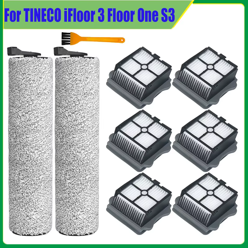 Accessoires pour TINECO iFloor 3 Floor One S3, lave-sol sec et humide sans fil, brosse à rouleau pou