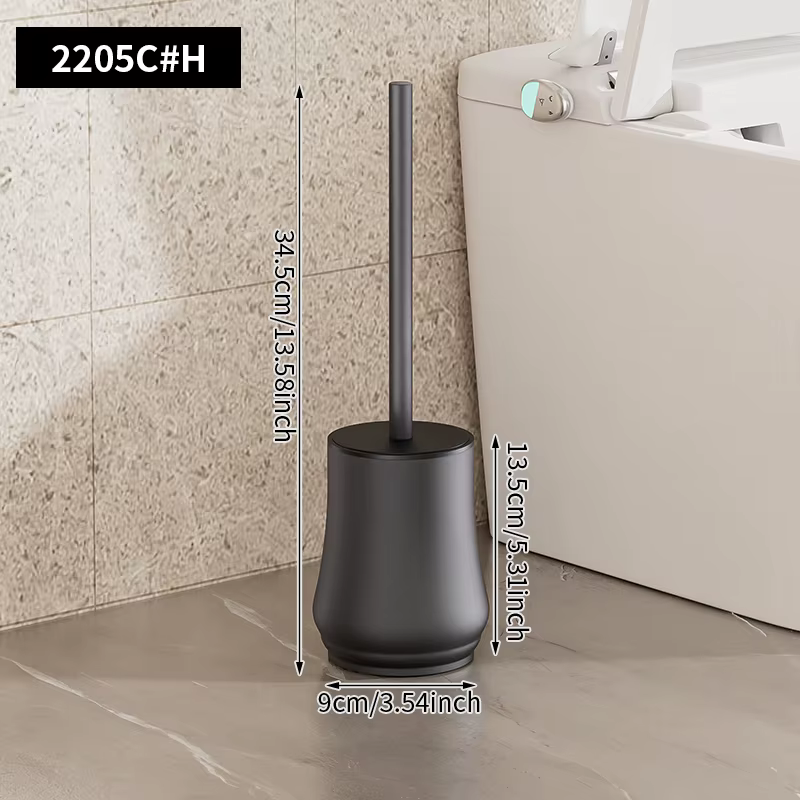 Brosse de toilette de salle de bain, nettoyage de toilettes anti-odeurs mural, brosse de toilette, b