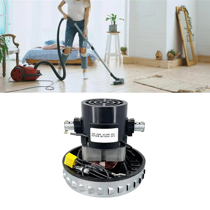 Moteur d'aspirateur B89B-1400W, fonctionnement silencieux, pièce de rechange de 130Mm de diamètre po