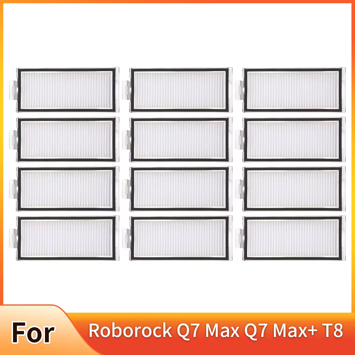 Filtre HEPA lavable pour aspirateur Robot Xiaomi Roborock Q7 Max Q7 Max + T8, pièces de rechange, ac