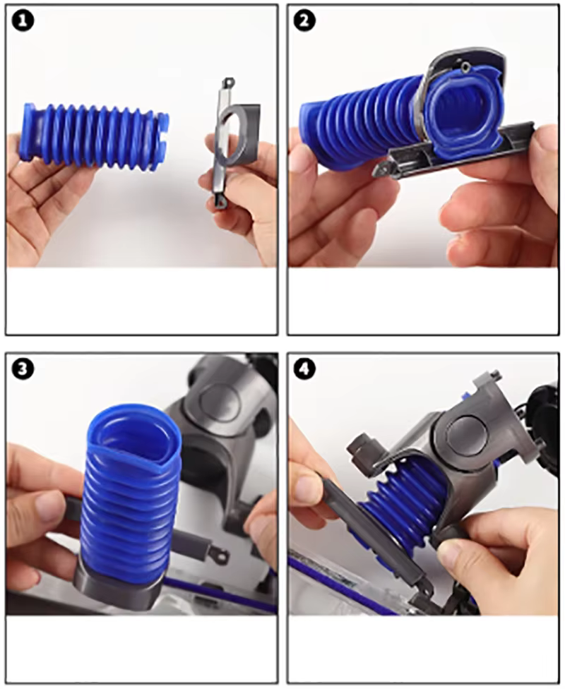 Pour Dyson V6 V7 V8 V10 V11 produits Robot aspirateur brosse de sol tuyau bandes de velours doux acc