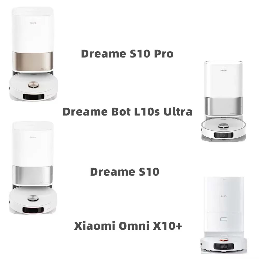 Accessoires pour aspirateur robot Dreame L10s Ultra, L10S Pro, sacs d'aspirateur, filtre de vadrouil
