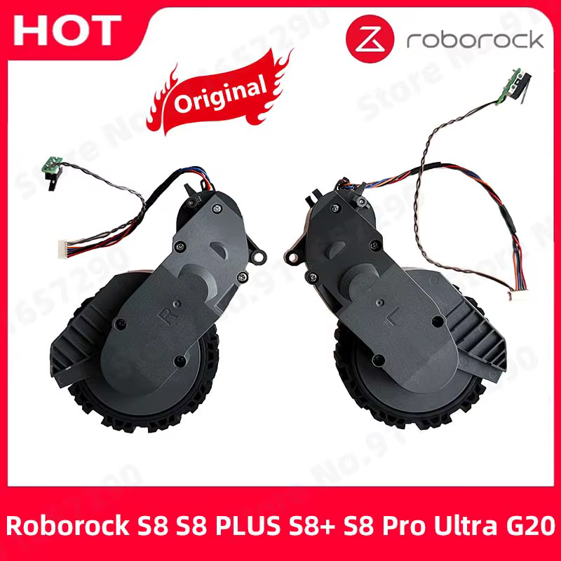 Roborock – roues de marche gauche et droite originales S8 S8 PLUS S8 + S8 Pro Ultra G20, pièces, acc