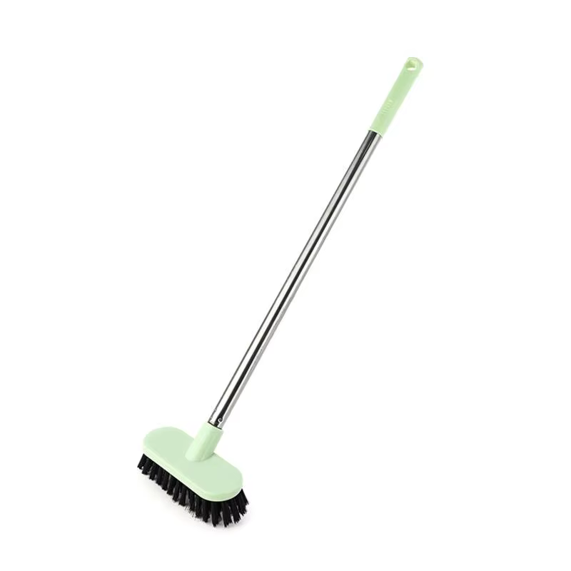 Brosse à récurer les sols avec long manche, brosse multi-usages robuste pour sols en bois dur, netto