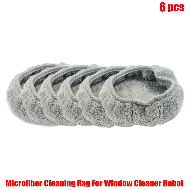 Accessoires, chiffon de nettoyage en microfibre pour robot nettoyeur de vitres 188168, serviette uni